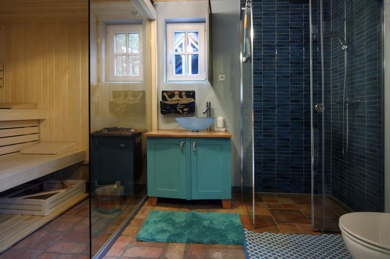 Pension Kalmus - Domek Z Sauna Smołdzino Dış mekan fotoğraf
