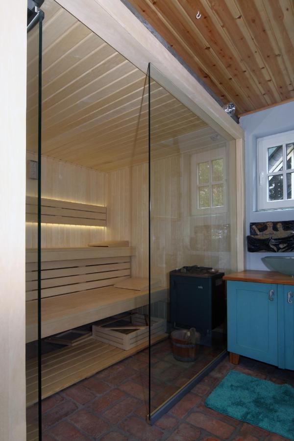 Pension Kalmus - Domek Z Sauna Smołdzino Dış mekan fotoğraf